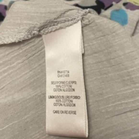 BCBGeneration Floral Cotton Maxi Dress Size Small - Picture 8 of 8